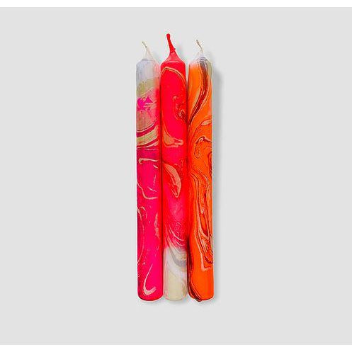 Venus Dip Dye Marble Candles