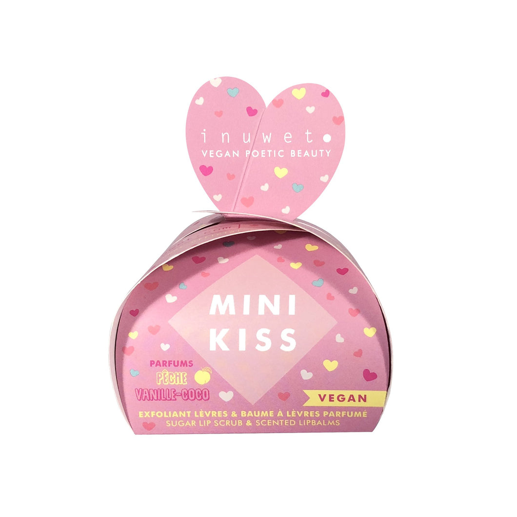 Mini Kiss Lip Set - Peach And Vanilla