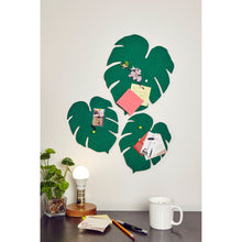 Load image into Gallery viewer, Monstera Leaf Cork Pin Boards