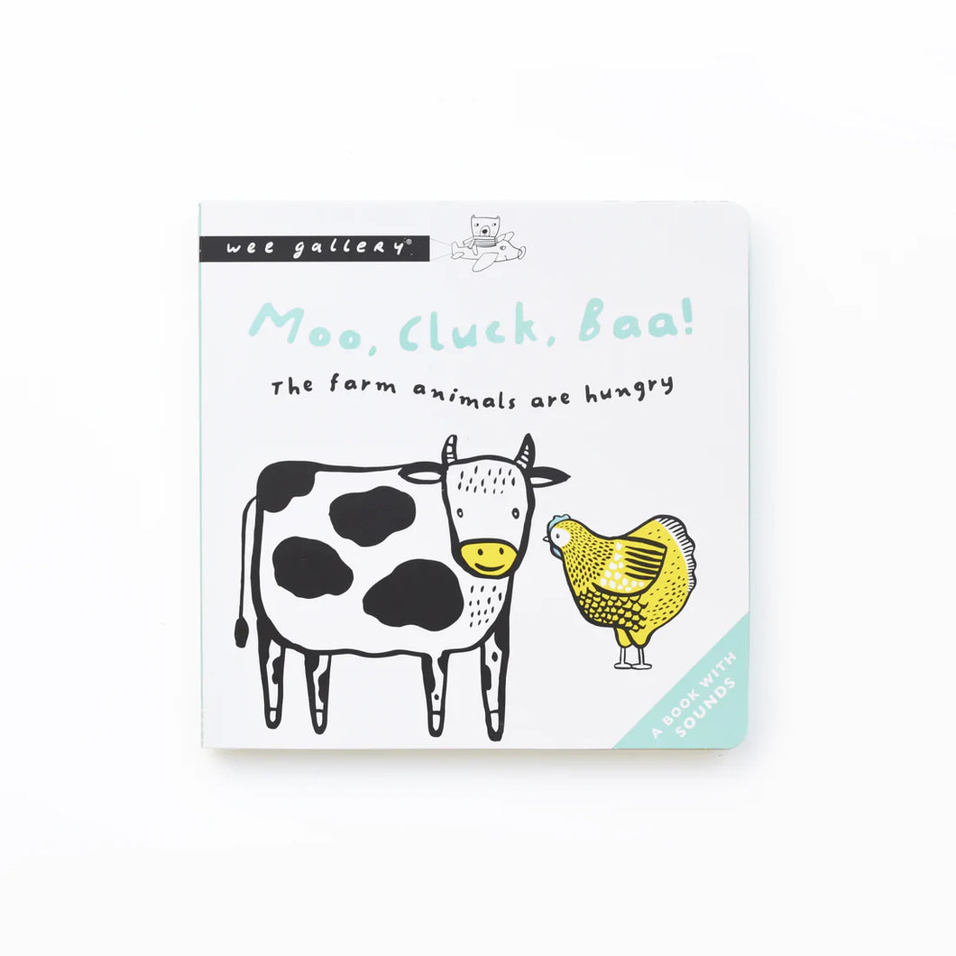 Moo, Cluck, Baa! Sound Book