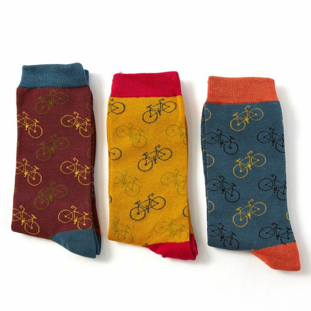 Set of 3 Bamboo Bike Socks