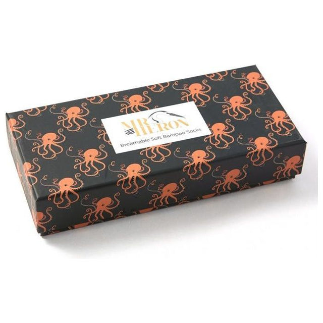 Set of 2 Bamboo Octopus Socks