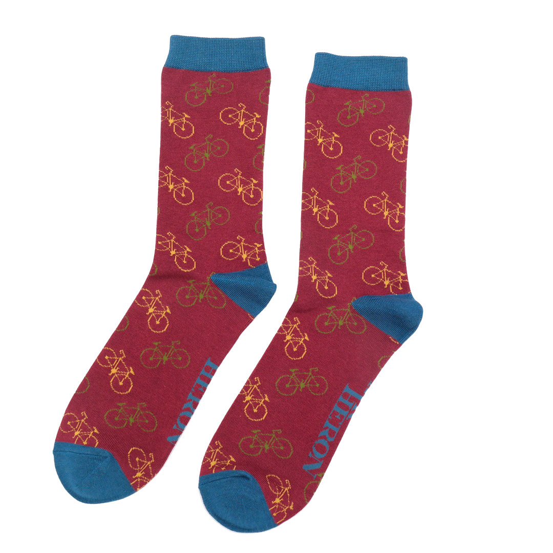Little Bikes Oxblood Men’s Socks