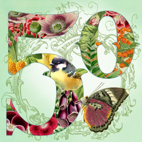 50 Nature Birthday Card