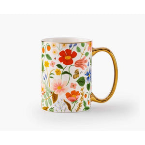 Strawberry Fields Floral Mug