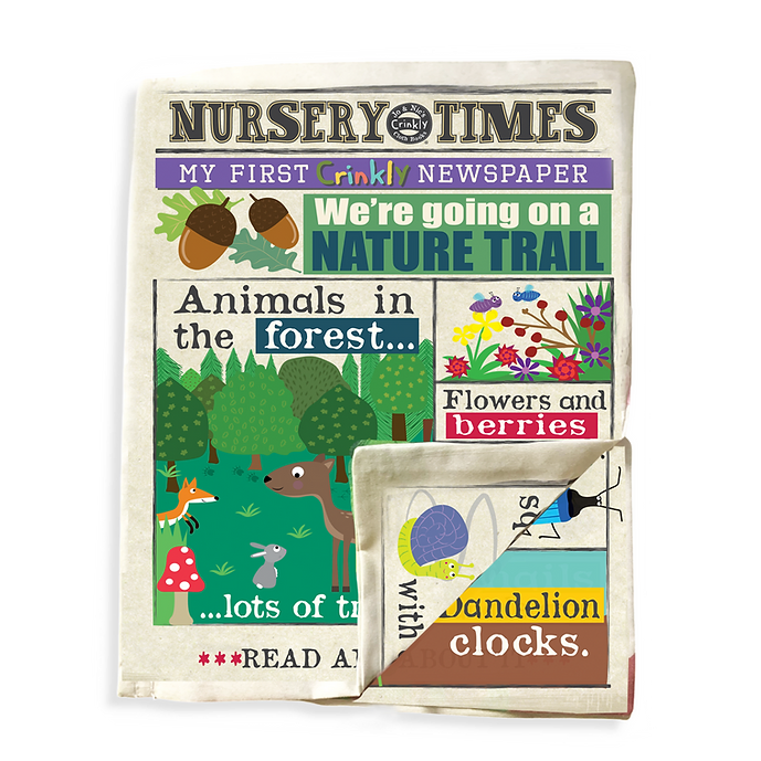 Nursery Times Crinkly Newspaper - Nature Trail