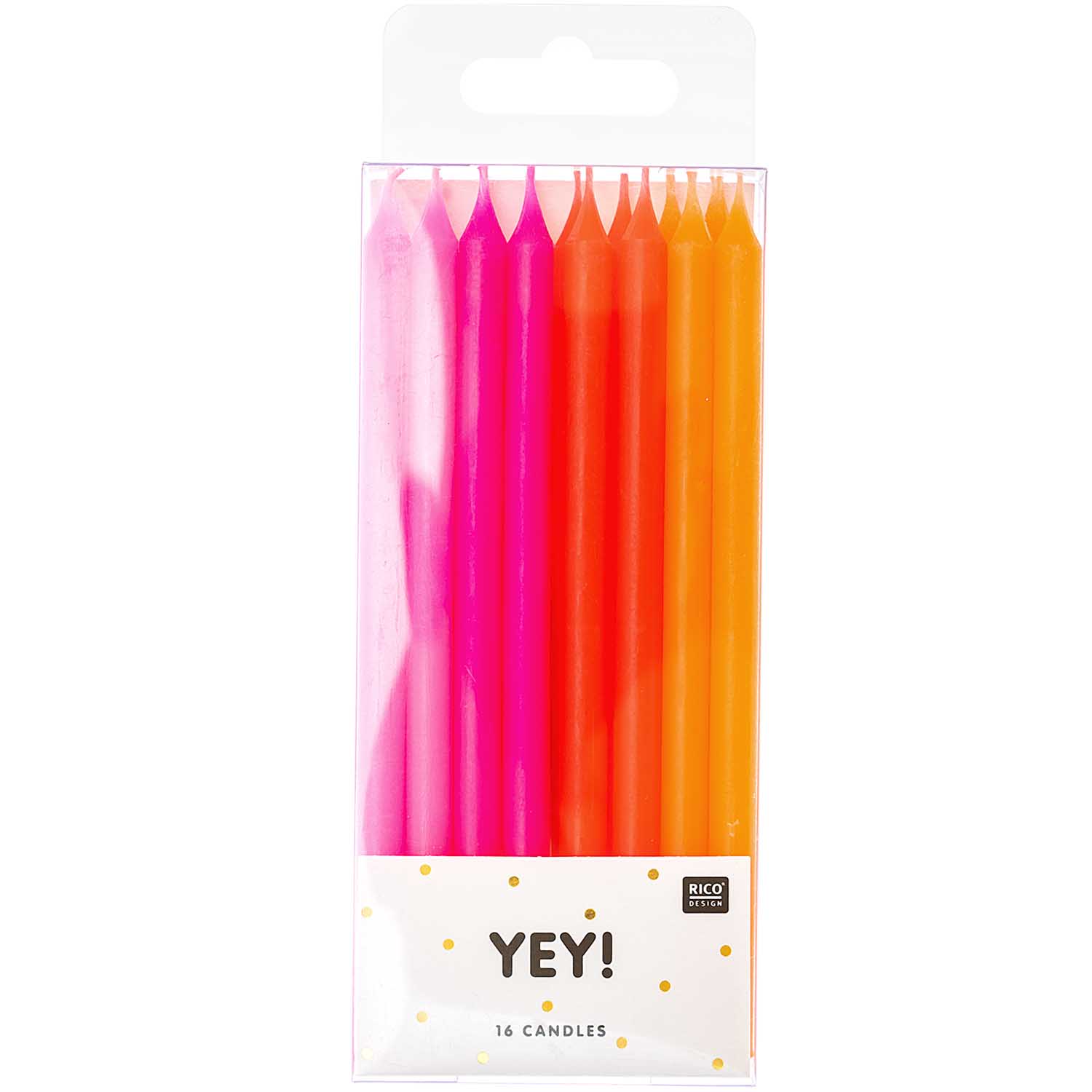 Neon Party Candles
