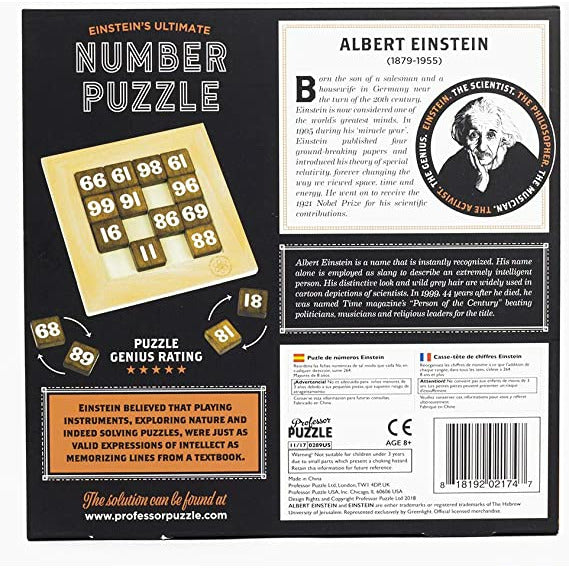The Einstein Collection - Number Puzzle