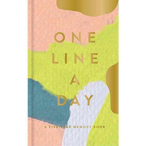 One Line A Day: Pastel And Gold