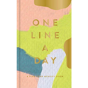 One Line A Day: Pastel And Gold