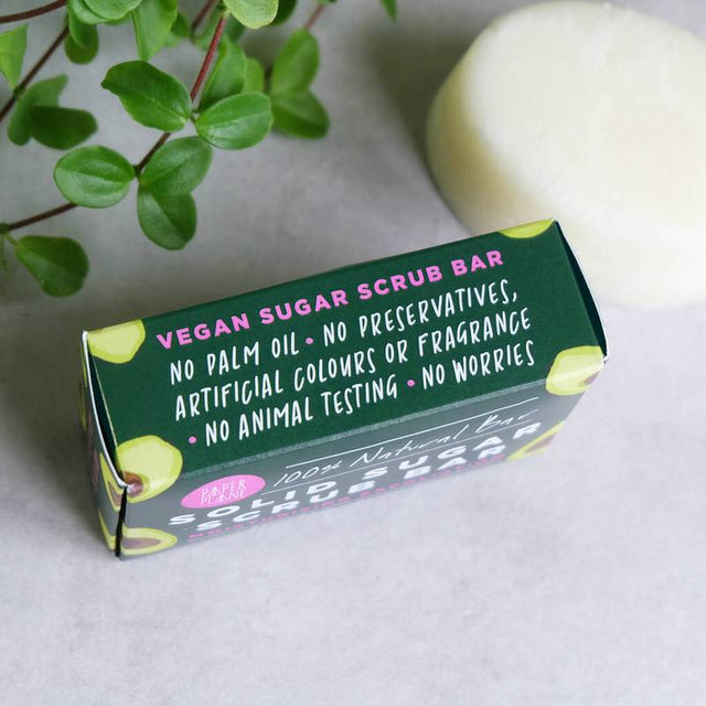Avocado & Olive Oil Solid Sugar Scrub Bar