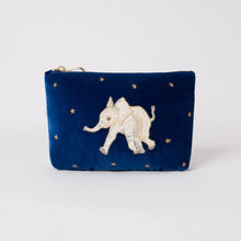 Load image into Gallery viewer, Baby Elephant Velvet Mini Pouch
