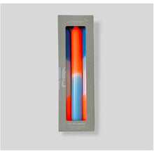 Load image into Gallery viewer, Coral Playa Dip Dye Neon Candles