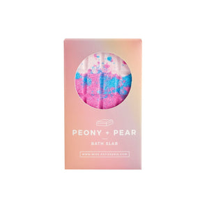 Peony and Pear Bath Slab