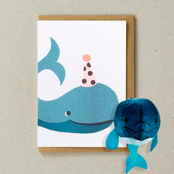 Whale Balloon Card