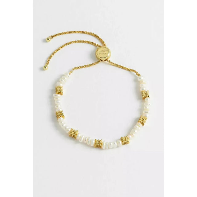 Pearl And Star Slider Bracelet