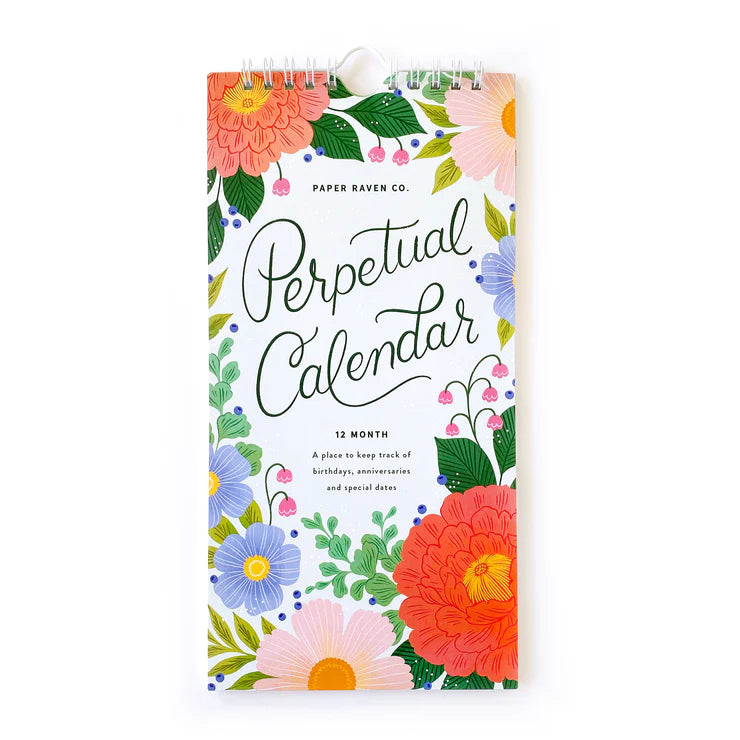 Perpetual Floral Calendar