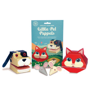 Create Your Own Little Pet Puppets