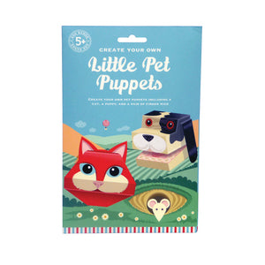 Create Your Own Little Pet Puppets