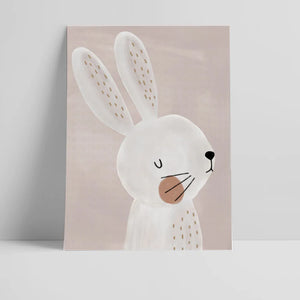 Pink Rabbit Print