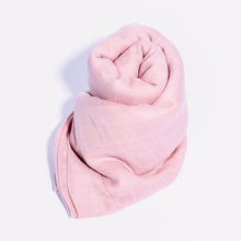 Load image into Gallery viewer, Rose Pink Bamboo Swaddle Blanket