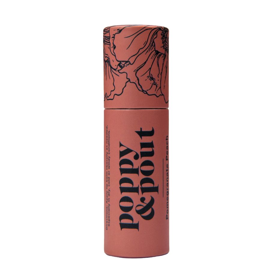 Pomegranate and Peach Lip Balm