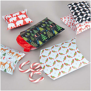 Winter Forest Set Of Gift Pouches
