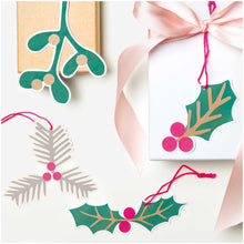 Load image into Gallery viewer, Mistletoe Gift Tags