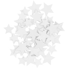 Load image into Gallery viewer, White Mixed Star Wooden Confetti