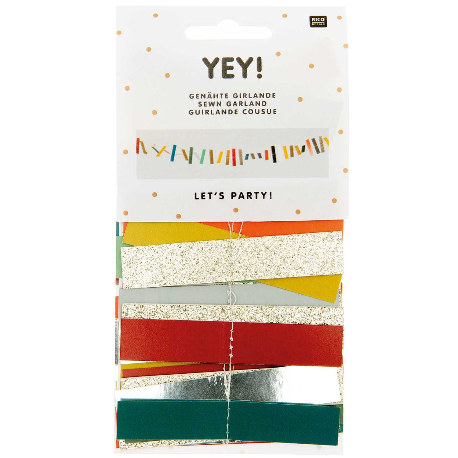 Multicolour Strands Garland