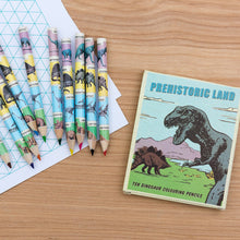 Load image into Gallery viewer, Prehistoric Land Colouring Pencils