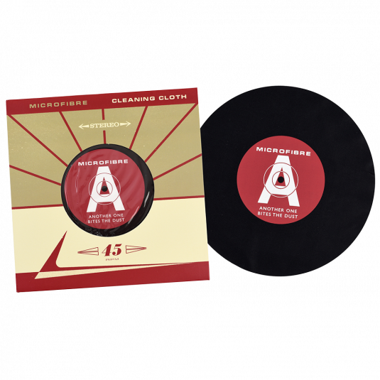 Bites The Dust Microfibre Record Cloth