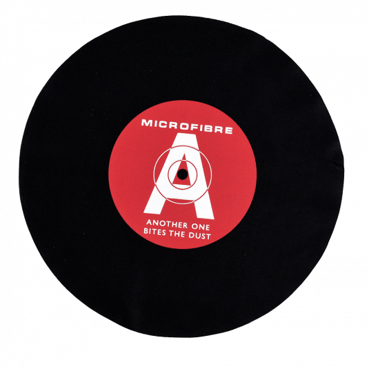 Bites The Dust Microfibre Record Cloth