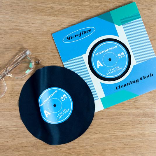 See Clearly Now Microfibre Record Cloth