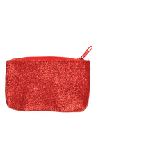 Load image into Gallery viewer, Red Glitter Mini Purse