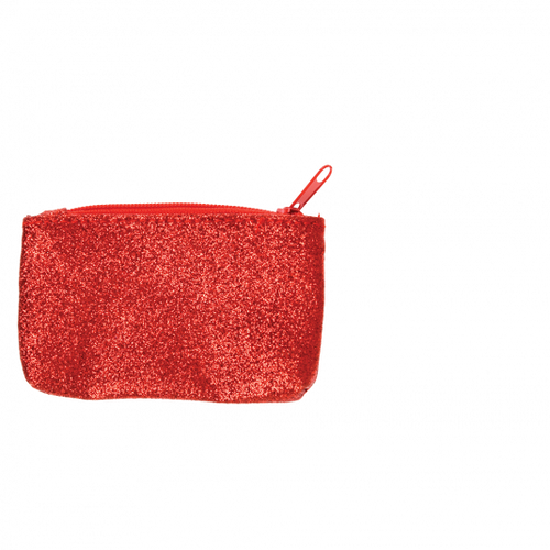 Red Glitter Mini Purse