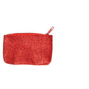 Red Glitter Mini Purse