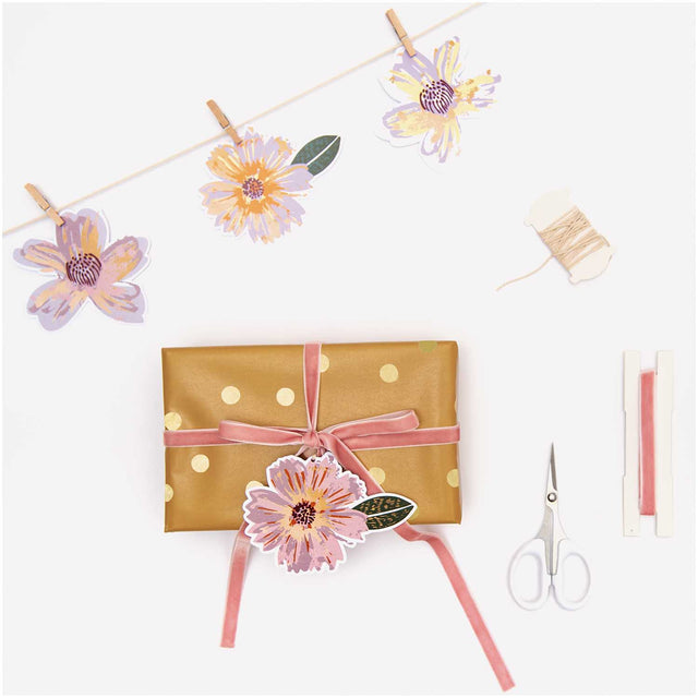 Pastel Flower Garland