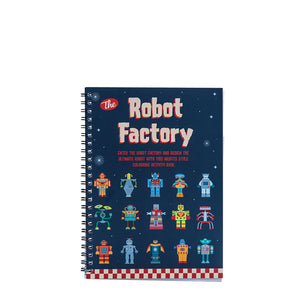 Robot Factory Colouring Book