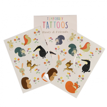 Load image into Gallery viewer, Rusty And Friends Woodland Temporary Tattoos