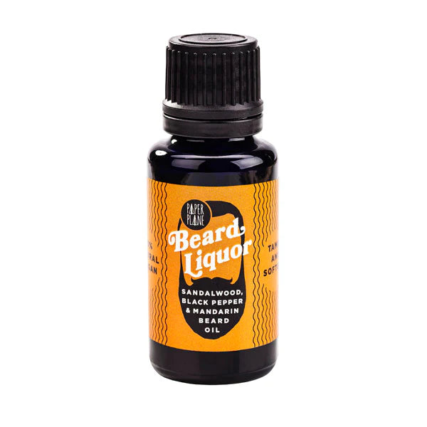 Beard Liquor Oil - Sandalwood, Black Pepper And Mandarin