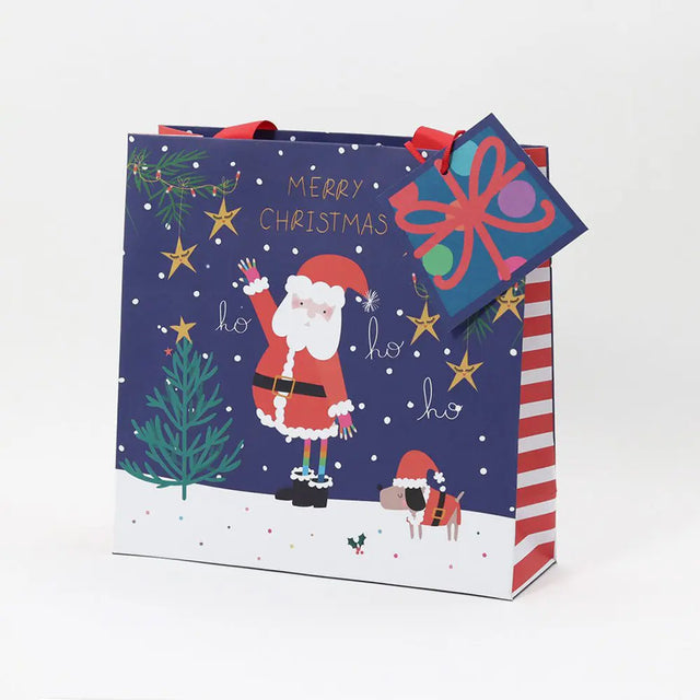 Santa Medium Gift Bag