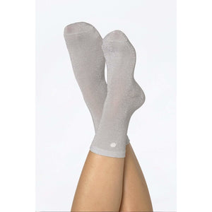 Silver Shell Socks