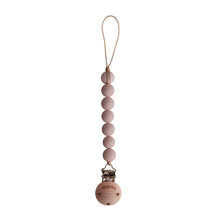 Load image into Gallery viewer, Silicone Dummy Clip Blush Pink
