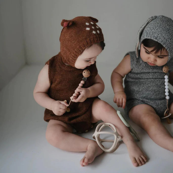 Silicone Dummy Clip Blush Pink