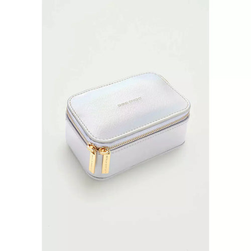 Silver Iridescent Shine Bright Jewellery Box