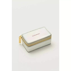Tiny Silver Iridescent Shine Bright Jewellery Box