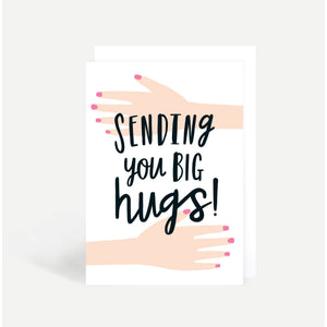 Sending Big Hugs Card
