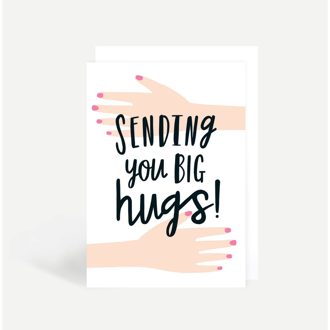 Sending Big Hugs Card