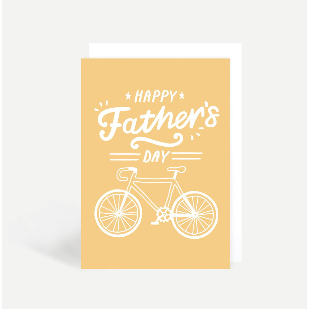 Happy Father's Day Bicycle Card